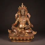 Vajrasattva (金刚萨埵) Gilded Bronze Statue – Purification & Peace · 20.5 cm
