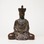 Ksitigarbha (地藏王菩萨) Bronze Statue – Compassion & Protection · 8.2 cm