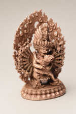 Yamantaka (大威德金刚) Red Copper Statue – Protection & Wisdom · 11 cm - Image 2