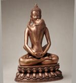Samantabhadra (普贤王如来) Copper Yab-Yum Statue – Wisdom & Inner Peace · 23 cm - Image 3