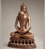 Samantabhadra (普贤王如来) Copper Yab-Yum Statue – Wisdom & Inner Peace · 23 cm - Image 2