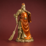 Guan Gong (关公) Brass Statue – Prosperity & Protection · 49.5 cm - Image 2