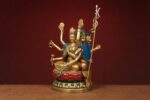 Doumu Yuanjun (斗母娘娘) Painted Copper Statue – Protection & Longevity · 41 cm - Image 3