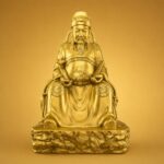 Wenchang Dijun (文昌帝君) Statue – Wisdom & Study Focus · 18 cm