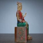 藏式彩绘佛像｜平安静心・高16.5厘米 - 图片 2