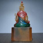 藏式彩绘佛像｜平安静心・高16.5厘米 - 图片 4
