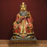 张天师神像｜彩绘铜・高28厘米