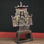 北魏风格佛三尊铜像｜高31.5厘米 - 图片 3