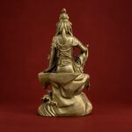 观音菩萨古铜色佛像｜小巧家用・高12.3厘米 - 图片 2