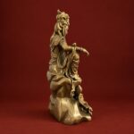 观音菩萨古铜色佛像｜小巧家用・高12.3厘米 - 图片 4